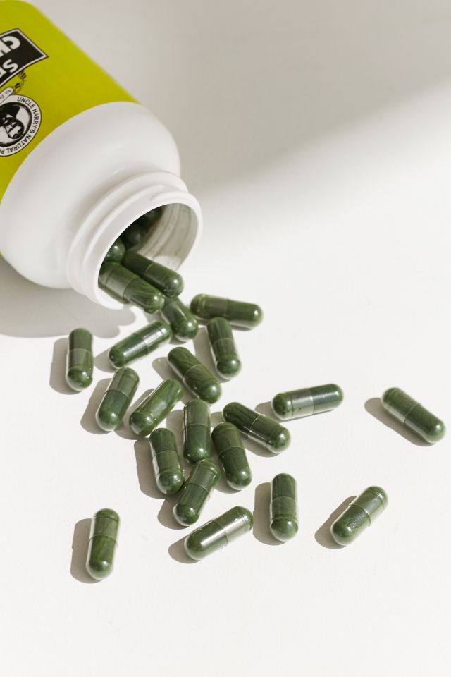 Uncle Harry’s Spirulina Chlorella Capsules Urban Outfitters Canada