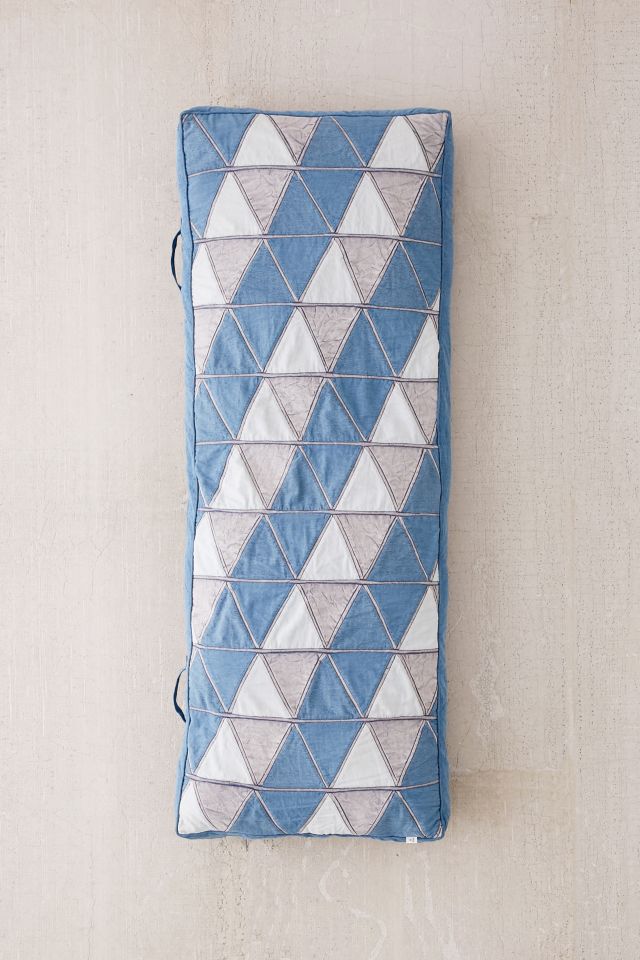 Valerie Patchwork Denim Daybed Cushion #1