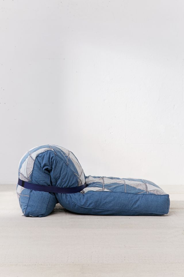 Valerie Patchwork Denim Daybed Cushion #2