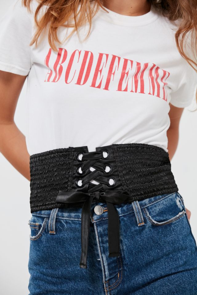 Sophia Satin Corset Belt #1