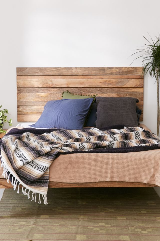 Mango wood deals headboard queen