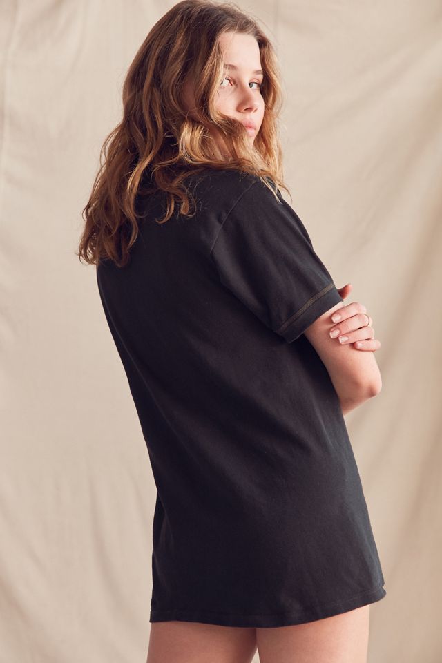 Urban Renewal Recycled Embroidered Neckline Tee #1