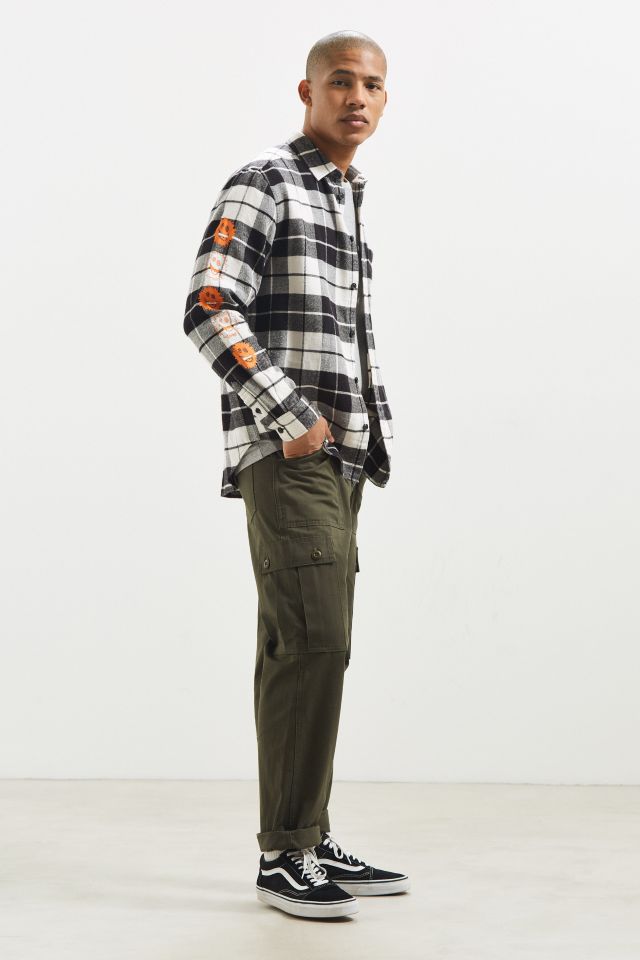 UO Plaid Flannel Button-Down Shirt #5
