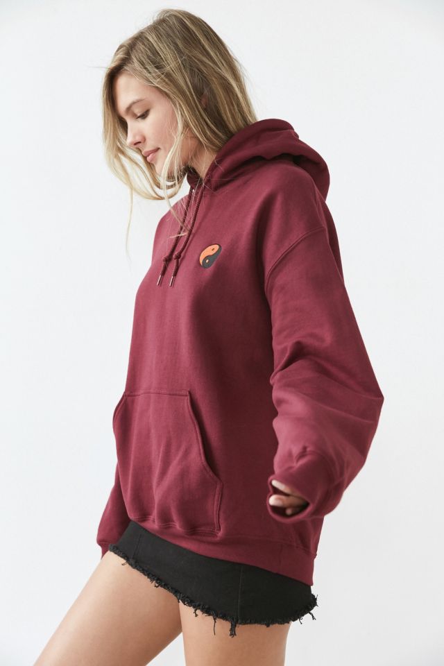 Embroidered Yin Yang Hoodie Sweatshirt #3
