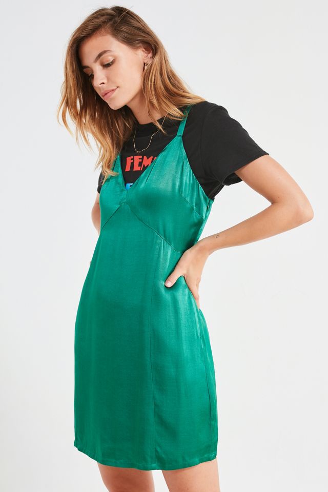 Silence + Noise O-Ring Empire Waist Slip Dress #5