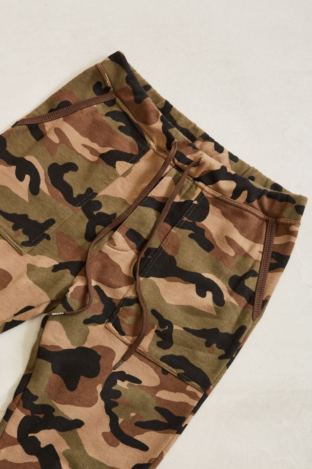 UO Camo Skinny Stacked Knit Jogger Pant #1