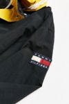 Vintage Tommy Hilfiger Black + Yellow '90s Prep Sport Windbreaker Jacket
