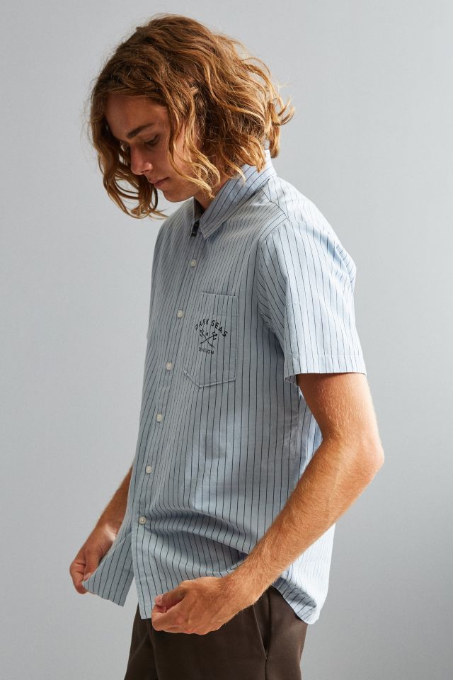 Dark Seas Carlsbad Striped Short Sleeve Button-Down Shirt #3