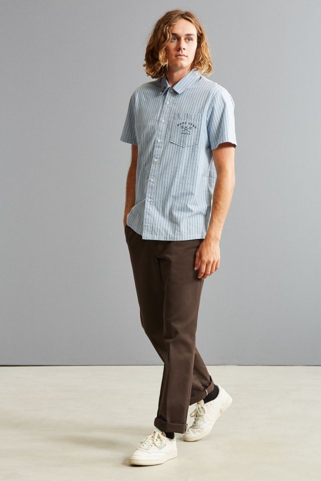 Dark Seas Carlsbad Striped Short Sleeve Button-Down Shirt #5