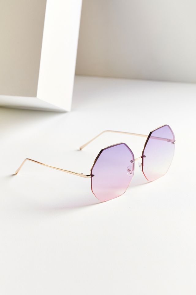 Oversized Octagonal Sunglasses #1