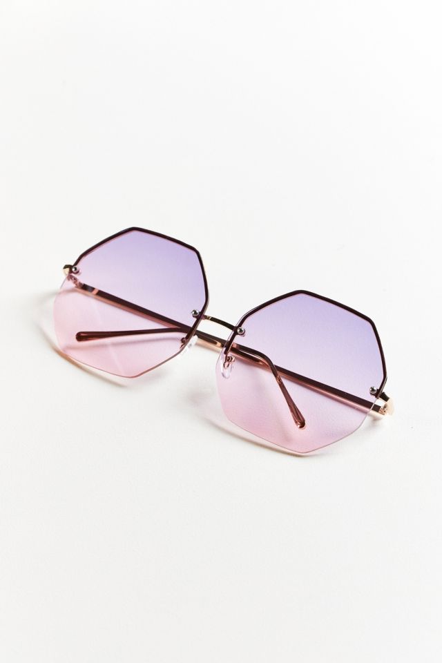 Oversized Octagonal Sunglasses #4