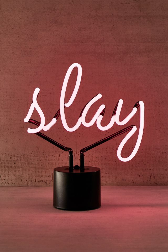 Slay Neon Sign Table Lamp #1