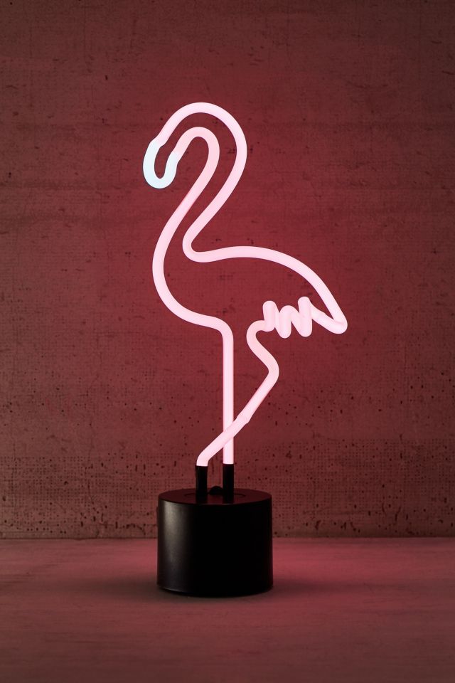 Flamingo Neon Sign Table Lamp #2