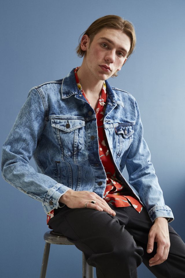 Levi's Cloud Wash Denim Trucker Jacket #1