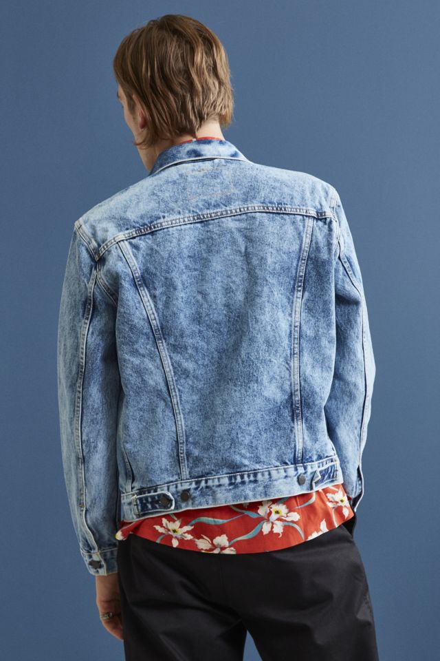 Levi's Cloud Wash Denim Trucker Jacket #3