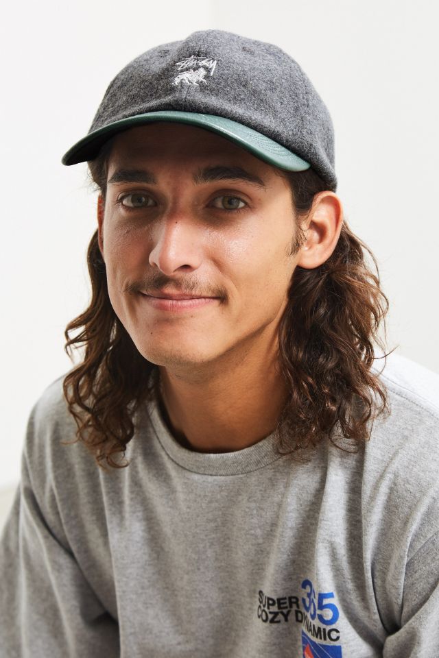Stussy Leather Visor Lo Pro Baseball Hat #1