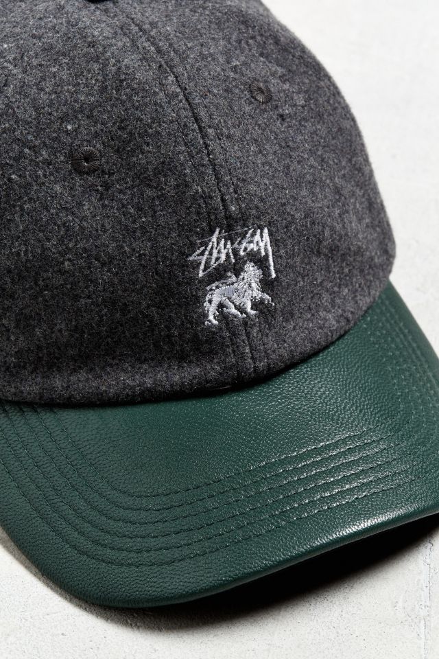 Stussy Leather Visor Lo Pro Baseball Hat #2