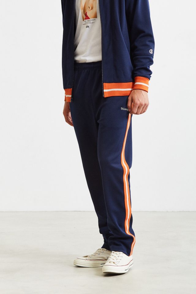 Track pant store with side stripe