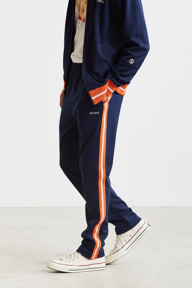 Stussy Poly Side Stripe Track Pant  Cargo pants men, Mens bottom, Mens  joggers