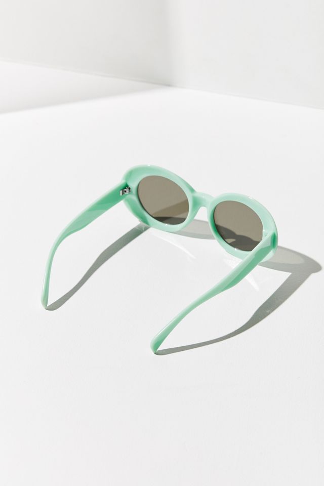 Venice Large Oval Tinted Sunglasses Urban Outfitters