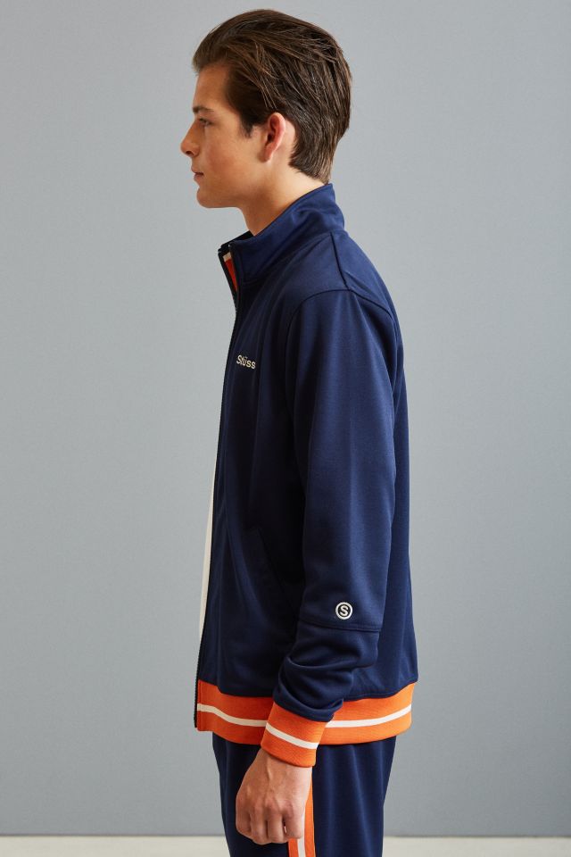 トップス STUSSY poly track sweat Stussy Poly Track Jacket | Urban Outfitters