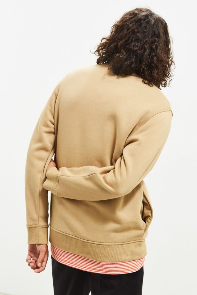 Stussy Embroidered Logo Quarter-Zip Mock Neck Sweatshirt #3