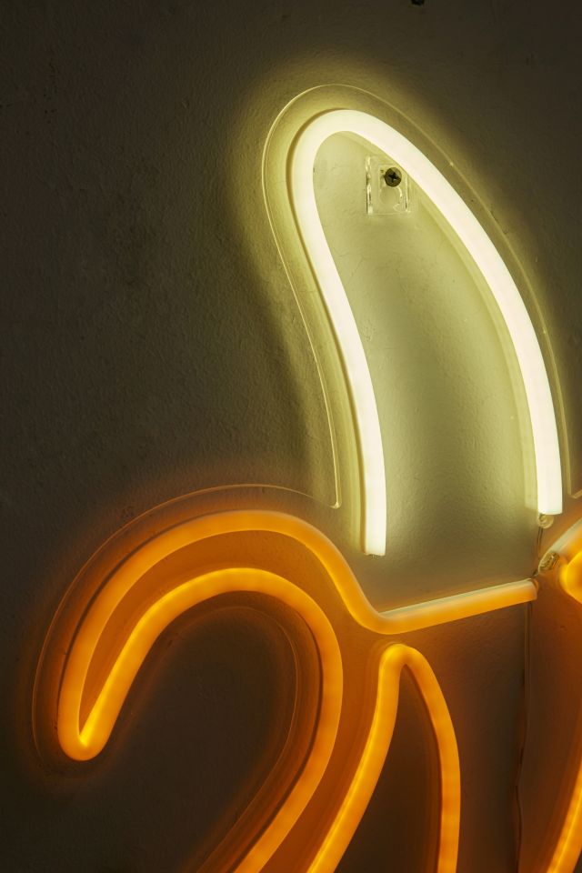 Banana Neon Sign #3
