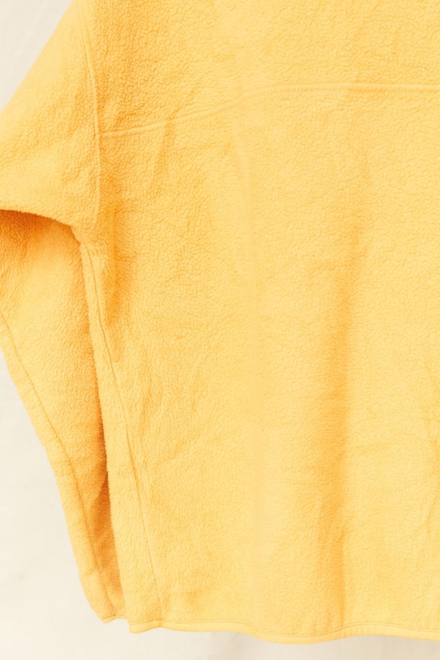 Vintage Patagonia Yellow Fleece Pullover Jacket #4