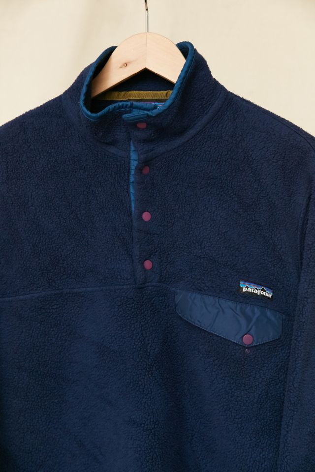 Vintage Patagonia Navy Pullover Jacket #1