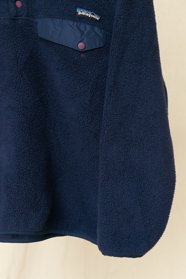Vintage Patagonia Navy Pullover Jacket #3