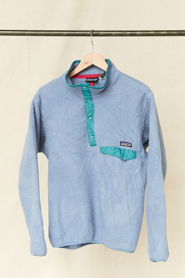 Patagonia light blue online fleece