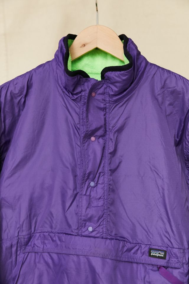 Vintage Patagonia Lime Green Fleece Pullover Jacket #3