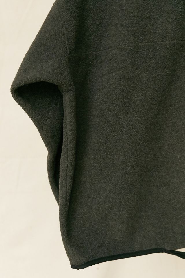 Vintage Patagonia Charcoal Fleece Pullover Jacket #4