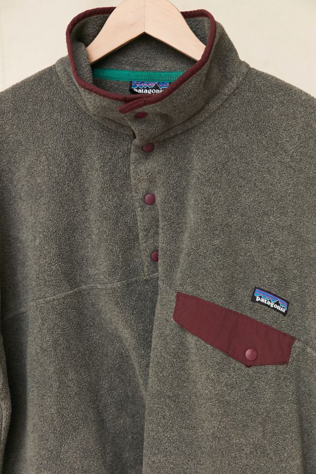 Veste en molleton vintage de couleur charbon Patagonia #1