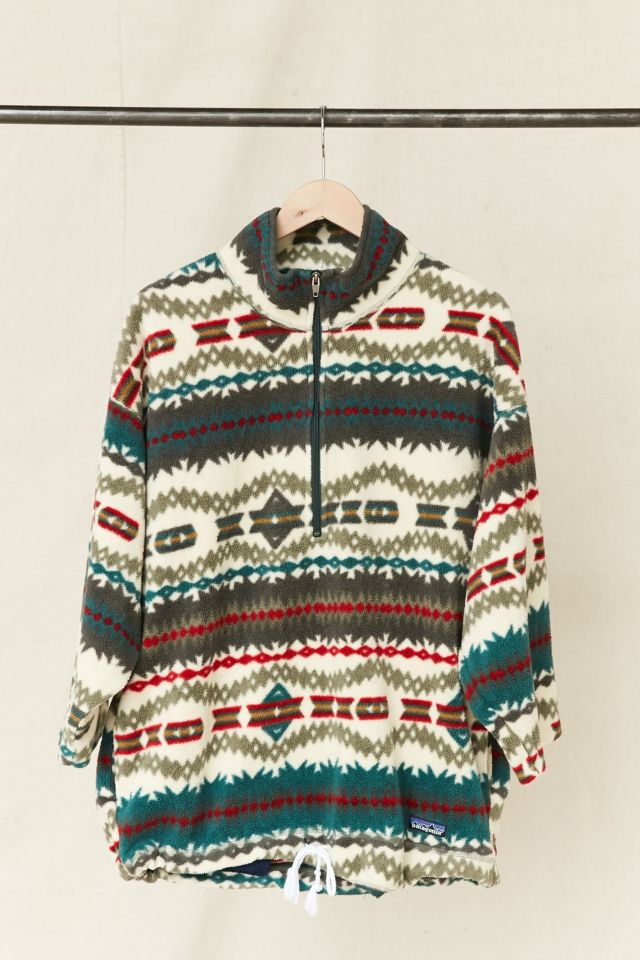 Patagonia patterned clearance quarter zip