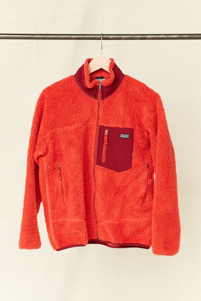 Patagonia hot sale fleece orange