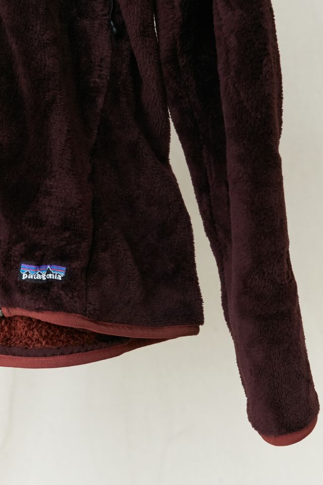 Vintage Patagonia Maroon Fleece Jacket #4