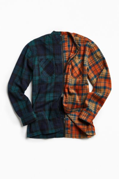 FairPlay Levon Flannel Zip Shirt