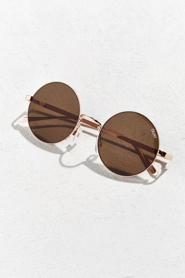 Quay Electric Dreams Round Sunglasses #4