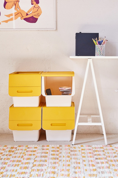 Stackable Storage Box Set | Urban Outfitters