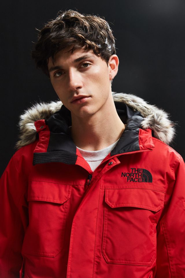 North face gotham 3 store red