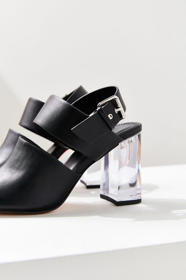 Buckled Lucite Heel #1