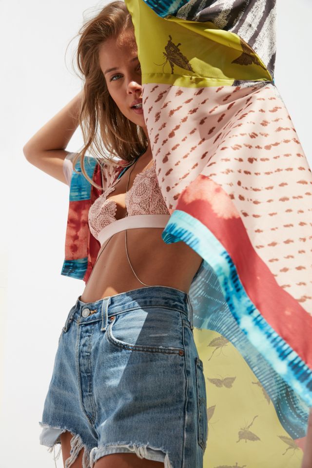 Ecote Antique Printed Kimono Jacket #2