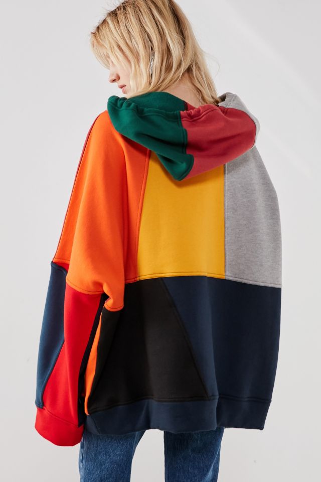 Colorblock hoodie urban online outfitters