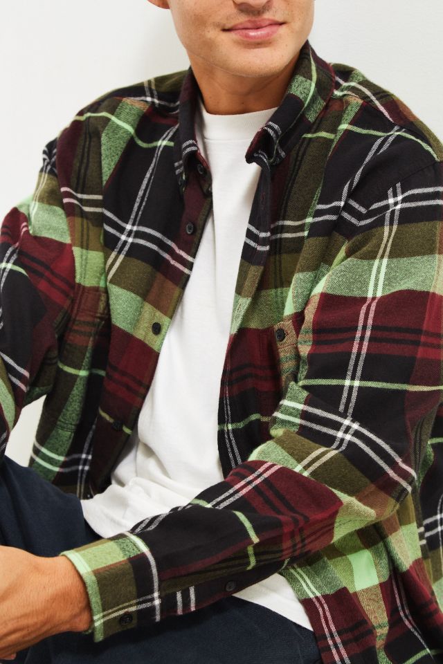 Cheap Monday Conduct Flannel Button-Down Shirt #2