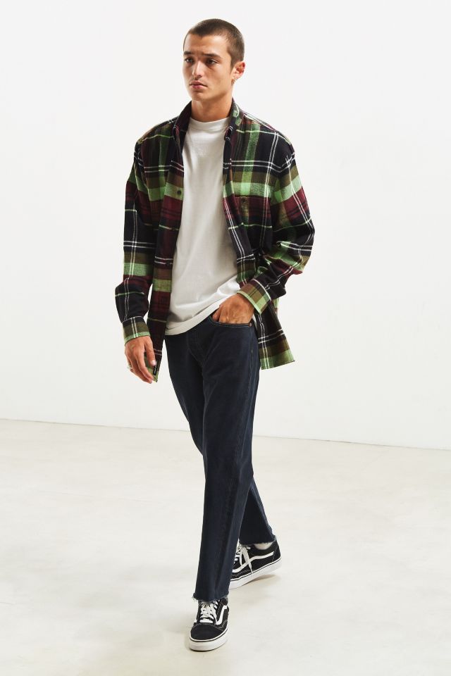 Cheap Monday Conduct Flannel Button-Down Shirt #5
