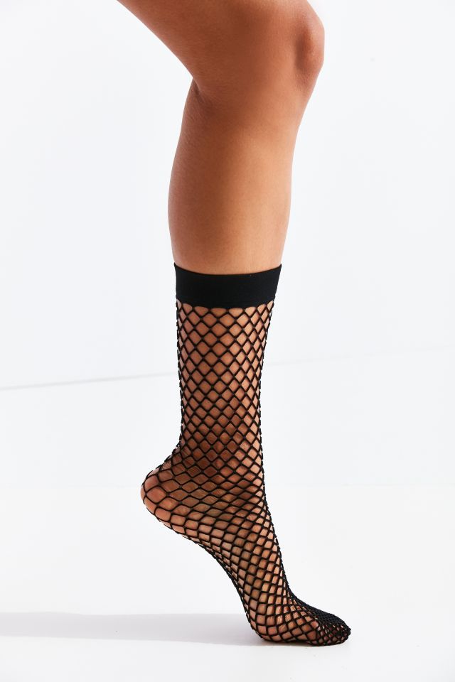 Out From Under Mid-Calf Fishnet Sock #5