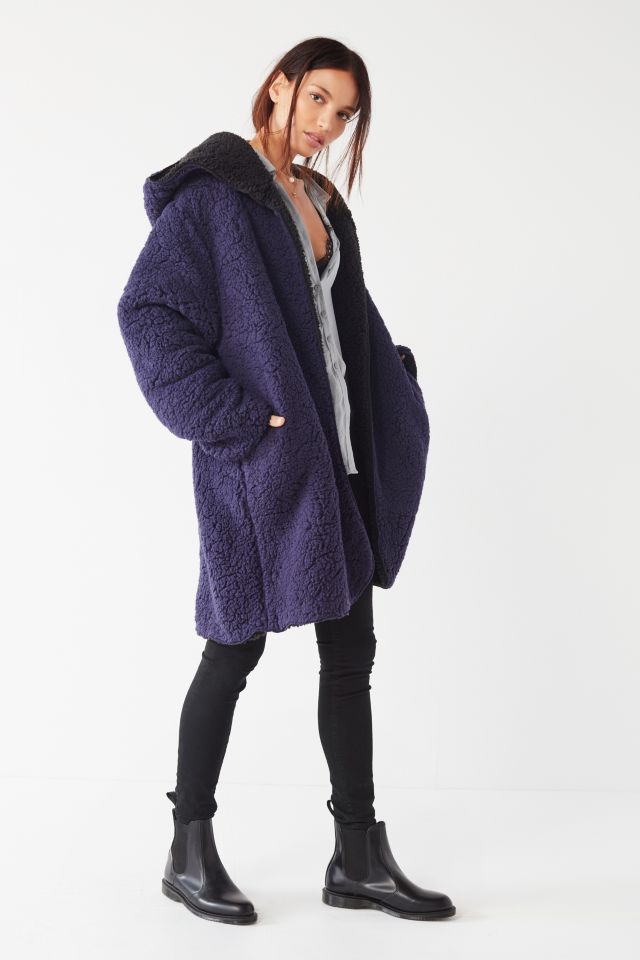 Silence + Noise Magnolia Cozy Reversible Coat #1
