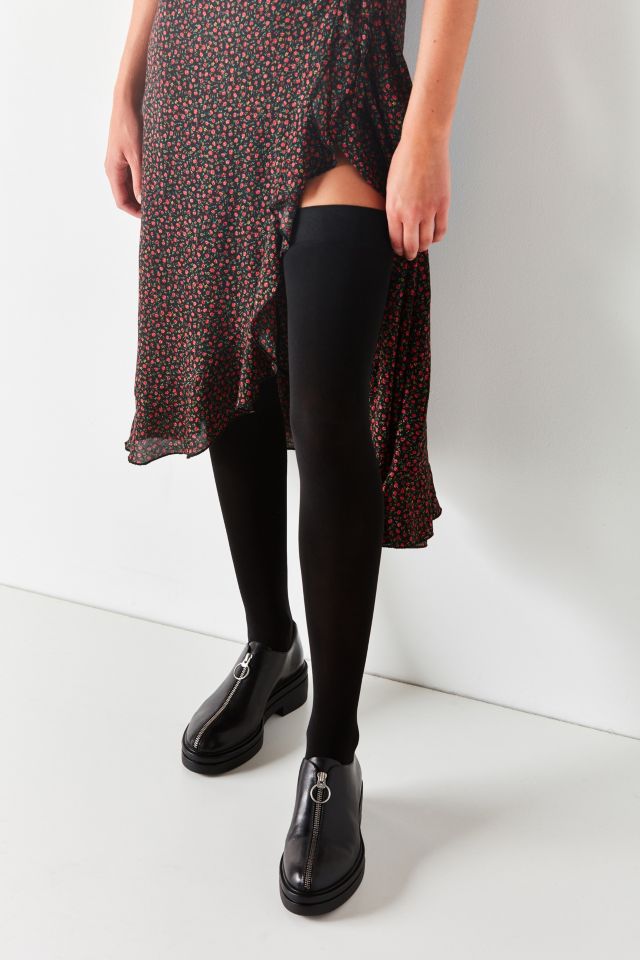 Out From Under Basic Nylon Thigh High Sock