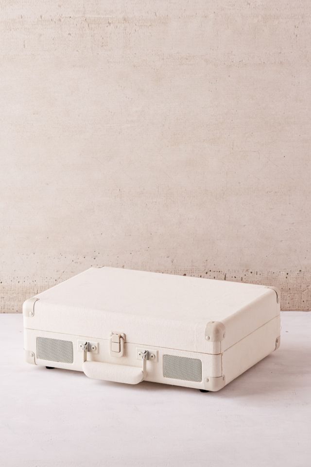 Crosley UO Exclusive Cream Canvas Cruiser Bluetooth Record Player #1